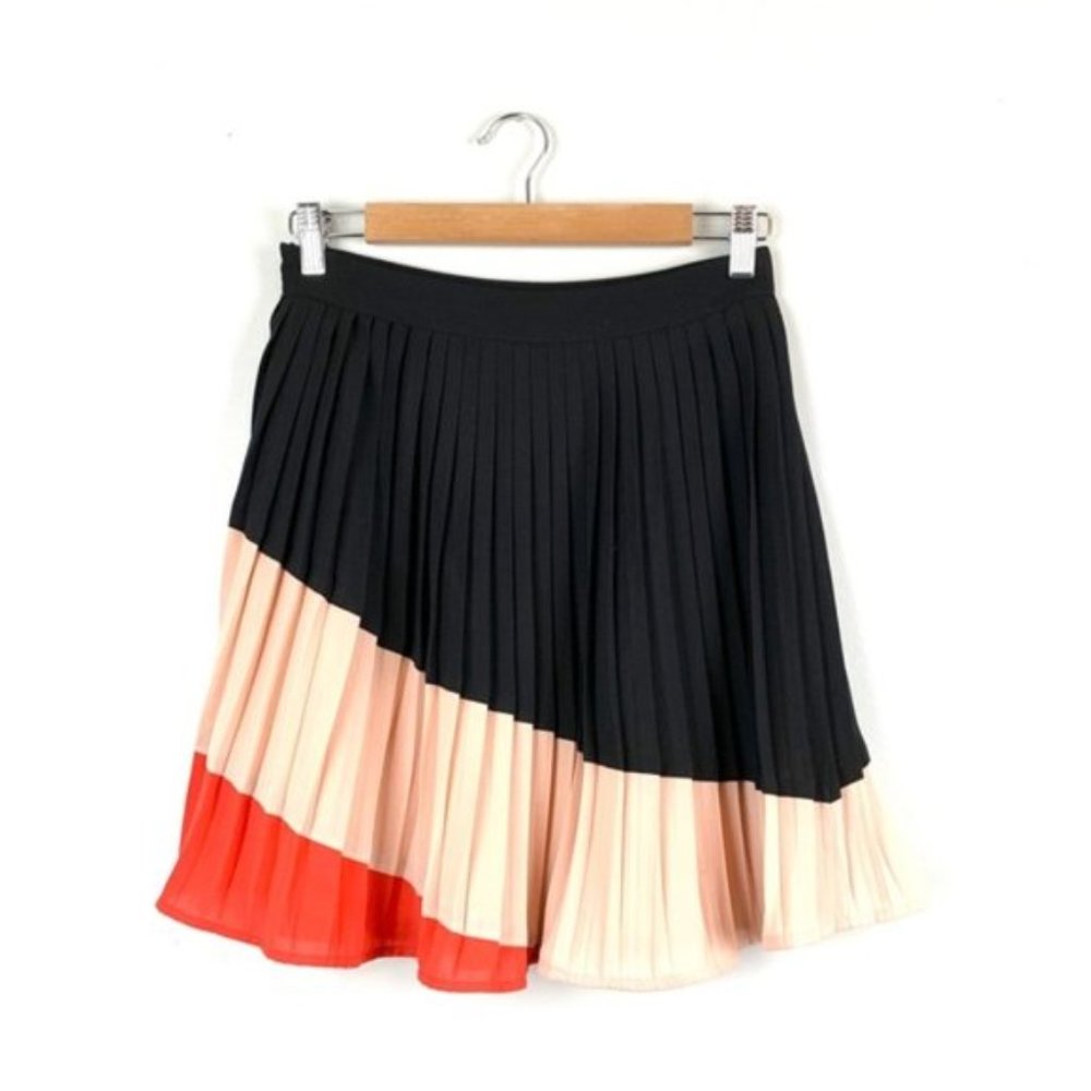 Anthropologie Maeve Sian colorblock pleated skirt (size S) - Picture 12 of 15